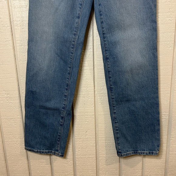 Madewell The Mid-Rise Perfect Vintage Straight Jeans, size 24. - Picture 4 of 10